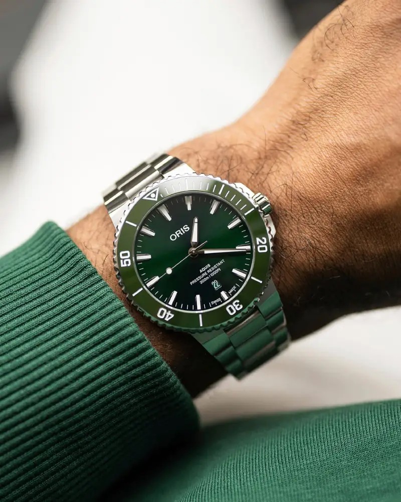 ORIS  Мужские швейцарские часы, автоматический механизм, сталь, 43,5 мм